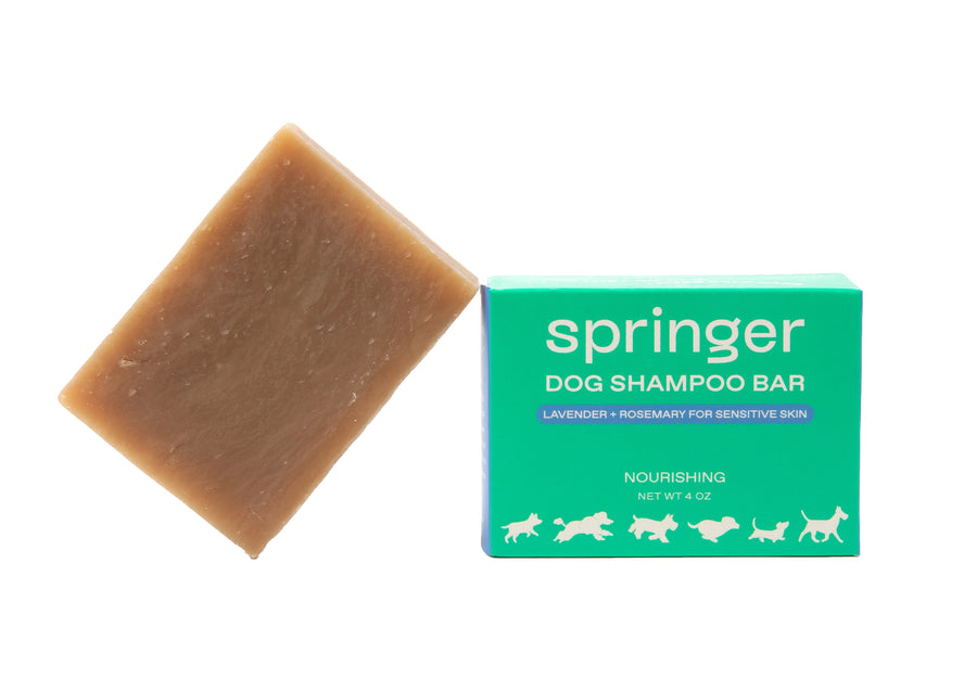 Springer Nourishing Dog Shampoo Bar Sticks & Socks Luxury Dog Shop