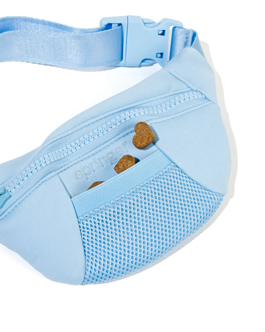 Springer Sky Blue Sling Bag + Dog Lead Sticks & Socks Dog Lifestyle Store 