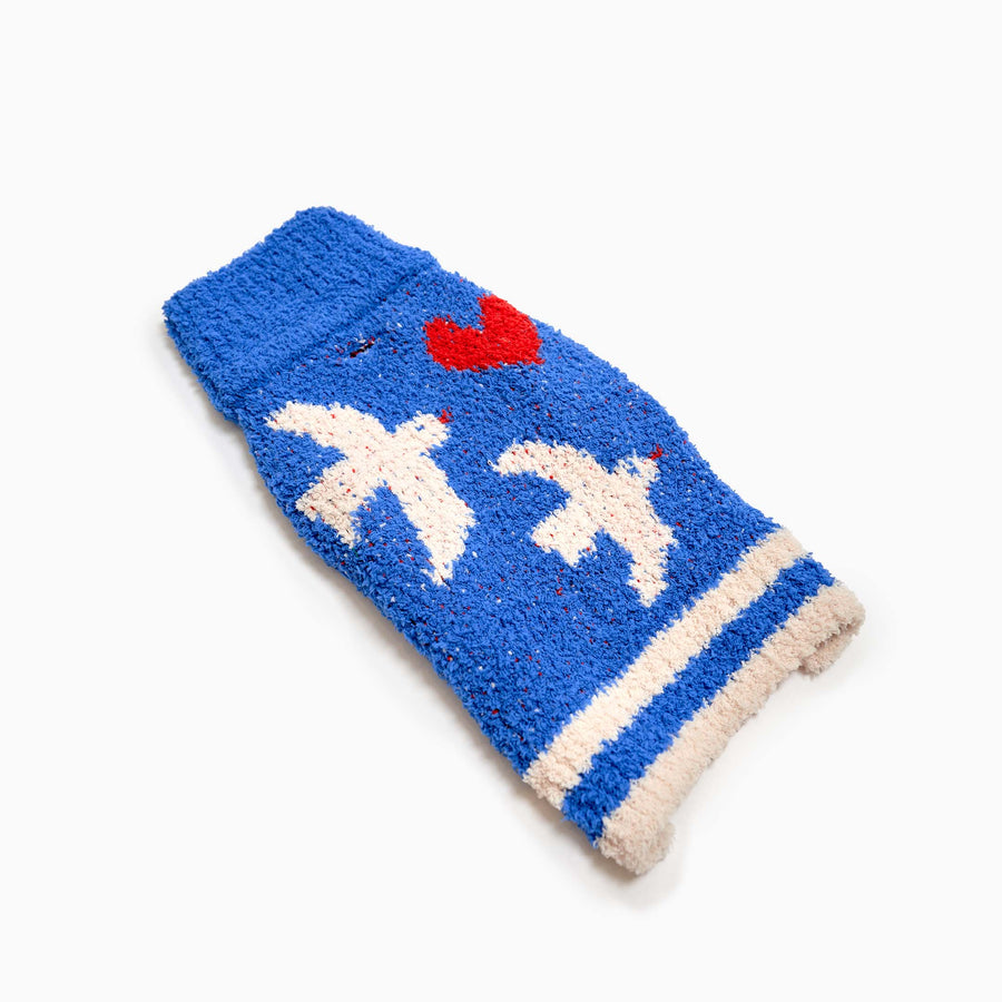 The Furryfolks Love Birds Dog Sweater Jumper Sticks & Socks Lifestyle Store