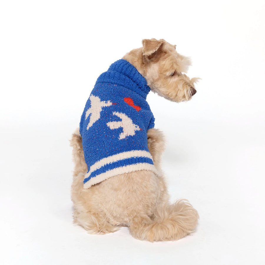 The Furryfolks Love Birds Dog Sweater Jumper Sticks & Socks Lifestyle Store