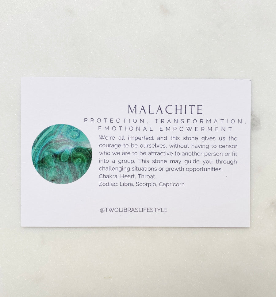 Malachite Crystal Intention Candle Sticks & Socks