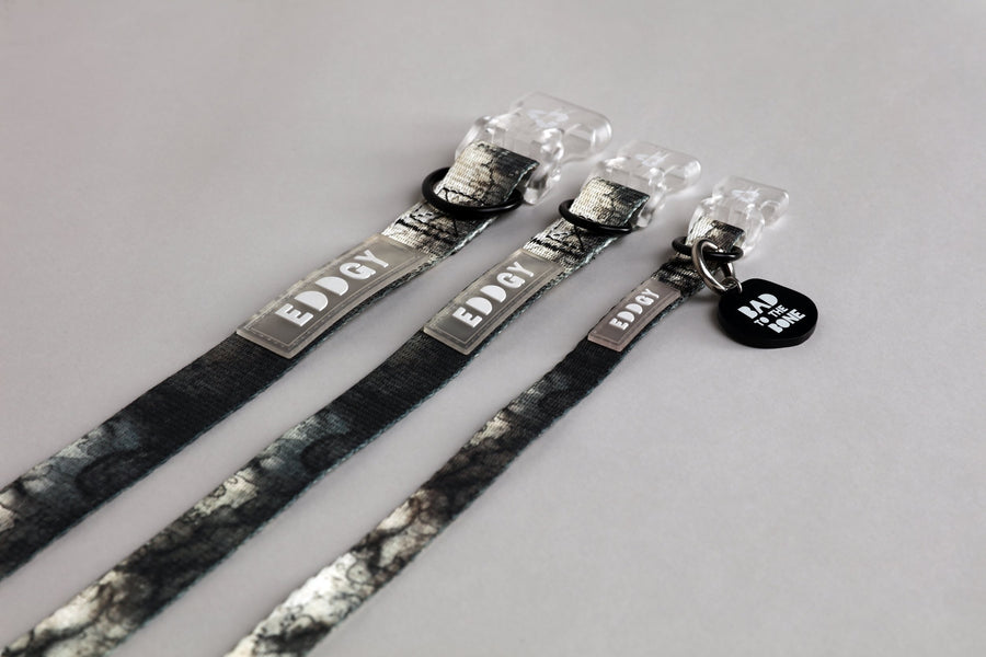 EDDGY Bad To The Bone Dog ID Tag Sticks & Socks Dog Lifestyle Store 