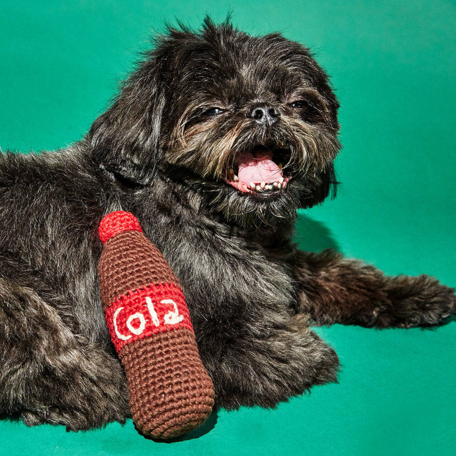 Ware of the Dog Organic Cotton Cola Dog Toy Sticks & Socks Luxury Dog & Pet Lifestyle Store