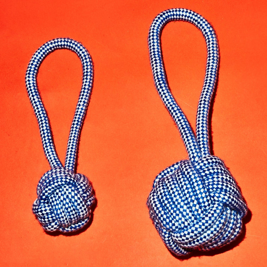 Ware of the Dog Rope Knot Toys