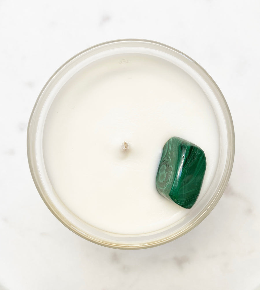 Malachite Crystal Intention Candle Sticks & Socks