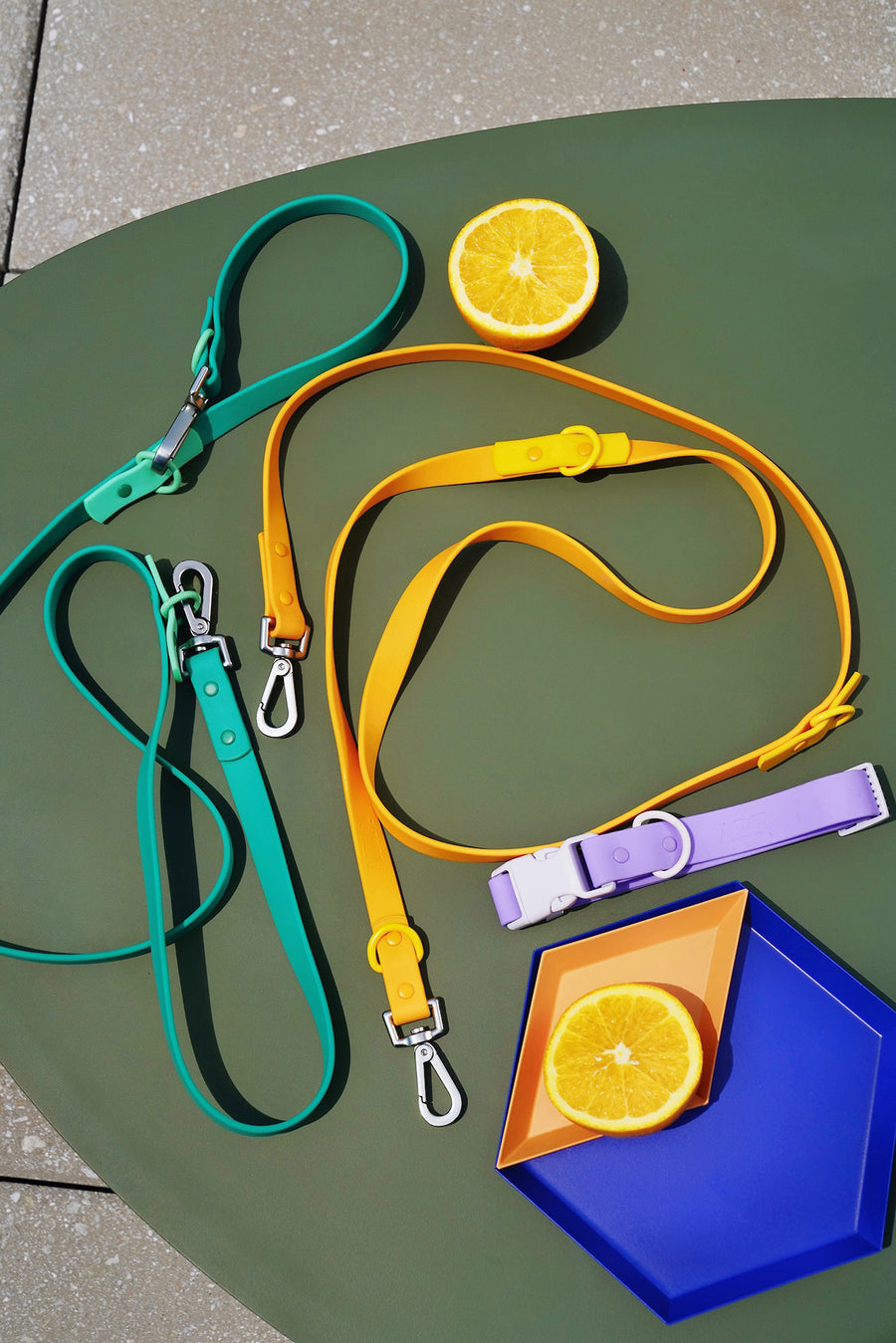 Yellow Waterproof Dog Lead
