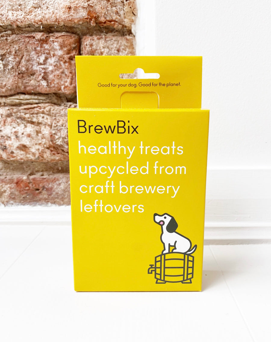 Brewbix Sustainable Dog Treats Sticks & Socks dog shop
