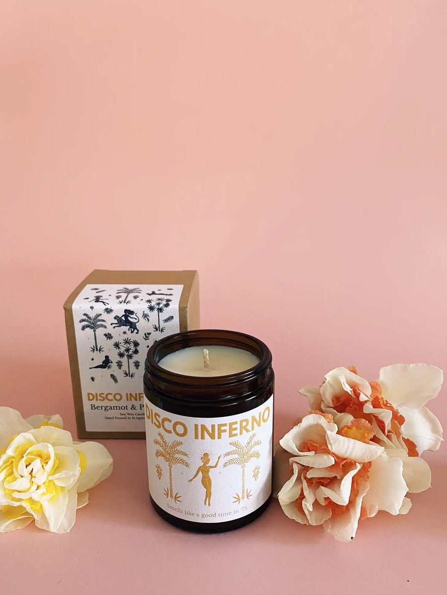 Disco Inferno Soy Candle
