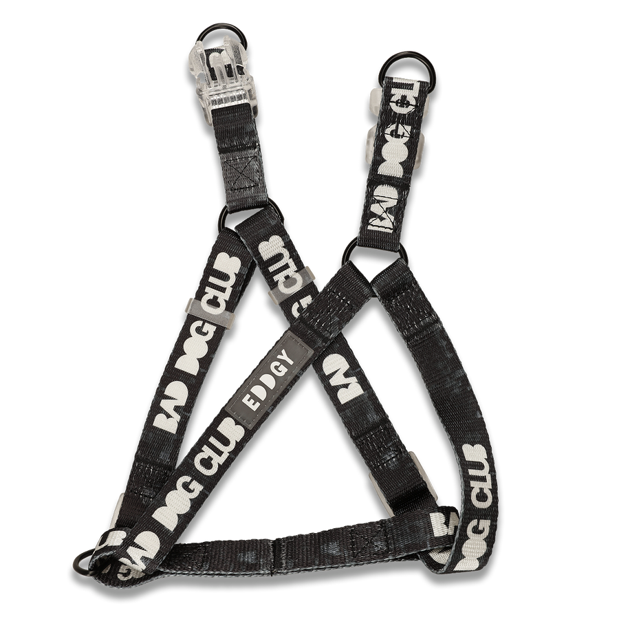 EDDGY 100% Recycled Bad Dog Club Dog Harness Sticks & Socks Dog Shop