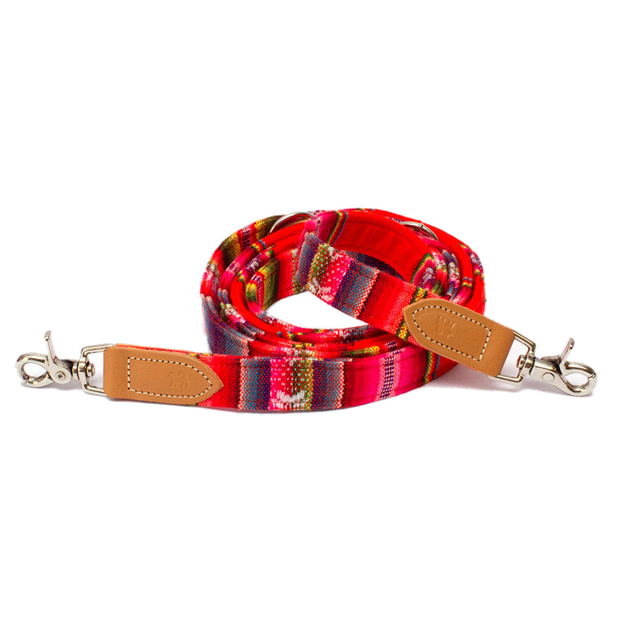 Hiro + Wolf Inca Orange Hands Free Dog Lead